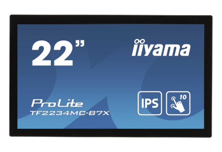 Монитор LCD 21.5" [16:9] 1920х1080(FHD) IPS, nonGLARE, TOUCH, 350cd/m2, H178°/V178°, 1000:1, 16.7M, 8ms, VGA, HDMI, DP, Open frame, 3Y, Black