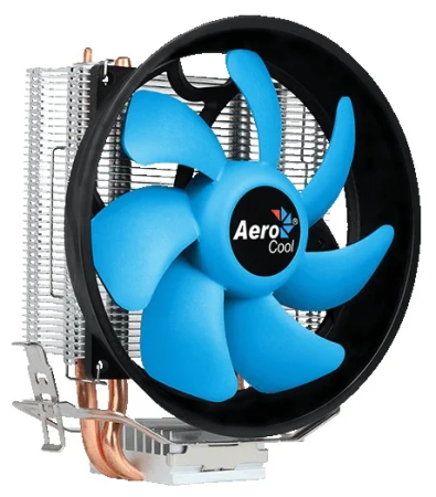 Aerocool Verkho 2 Plus 115W / PWM / Intel 115*/775/AMD / Heat pipe 6mm x2