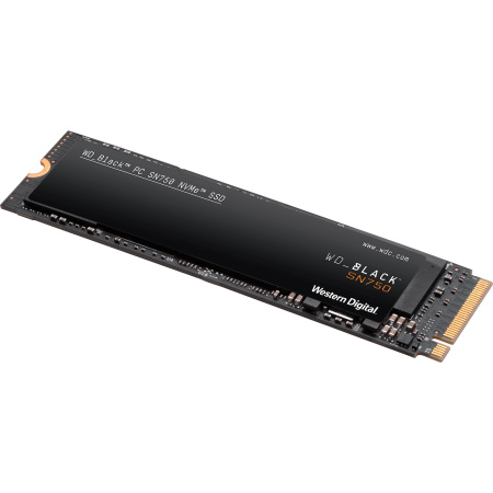 Твердотельный накопитель SSD WD Black SN750 NVMe WDS400T3X0C 4ТБ M2.2280 (без радиатора)