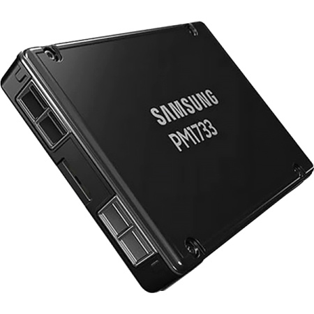 Samsung SSD 7680GB PM1733 2.5 PCIe Gen4 x4/dual port x2 R/W 7000/3800 MB/s R/W 1450K/135K IOPs DWPD1 5Y