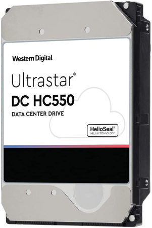 Жесткий диск WD Original SATA-III 16Tb 0F38462 WUH721816ALE6L4 Ultrastar DC HC550 (7200rpm) 512Mb 3.5&quot;