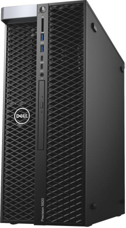 ПК Dell Precision T5820 MT Core i9 10900X (3.7)/16Gb/SSD256Gb/DVDRW/Windows 10 Professional/GbitEth/950W/клавиатура/мышь/черный