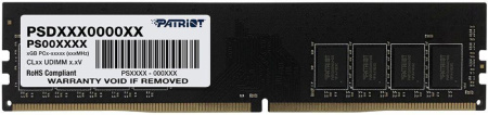 Patriot DDR4 16GB 2666MHz UDIMM (PC4-21300) CL19 1.2V (Retail) 2*8 PSD416G266681