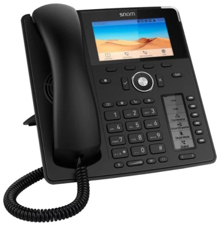 SNOM Global 785 Desk Telephone Black (00004349)