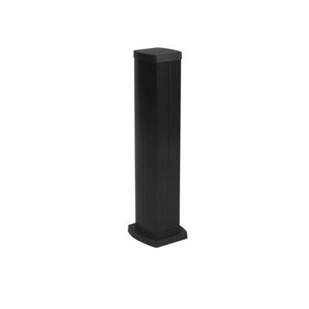 LEGRAND 653045 Snap-On Мини-колонна алюминиевая с крышкой из пластика 4 секции, высота 0.68 м, цвет черный