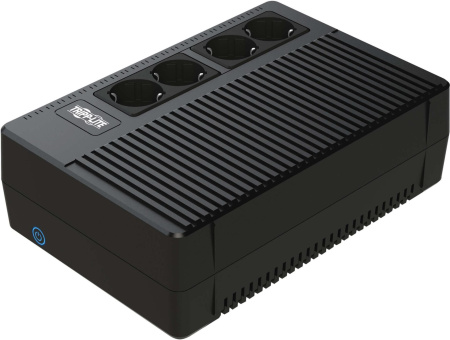 230V 800VA 450W Ultra-Compact Line-Interactive UPS - 4 Schuko Outlets, Desktop/Wall-Mount 