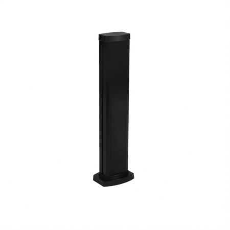 LEGRAND 653105 Универсальная мини-колонна алюминиевая с крышкой из алюминия 1 секция, высота 0.68 м, цвет черный