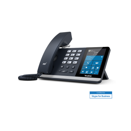 SIP-T55A, Skype for Business, Цветной сенсорный экран, GigE, без видео, без БП