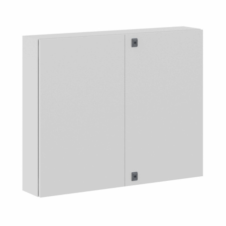 DKC / ДКС R5CE0812 Навесной шкаф серии CE 800х1000х200мм (ВхШхГ) двухдверный с монтажной панелью IP55 использование вне помещений цвет серый RAL 7035