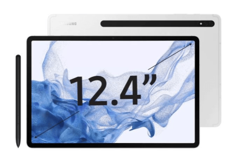 Планшет Samsung Galaxy Tab S8+ 12.4" 128GB LTE Silver