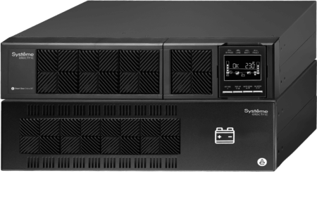 Systeme Electric Smart-Save Online SRT, 10000VA/10000W, On-Line, Extended-run, Rack 2U+3U(Tower convertible), LCD, Out: Hardwire, SNMP Intelligent Slot, USB, RS-232, Pre-Inst. Web/SNMP 