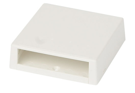 PANDUIT CBXC4AW-A Коробка поверхностного монтажа для четырех модулей Mini-Com® 23x80x80 мм (белая) (замена CBXQ4AW-A)