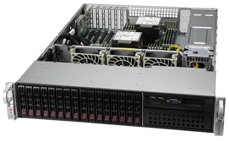 Supermicro SuperServer 2U 220P-C9R noCPU(2)3rd Gen Xeon Scalable/TDP 270W/no DIMM(18)/ SATARAID HDD(8)SFF+ SAS HDD(8)SFF/2x1GbE/2x1200W