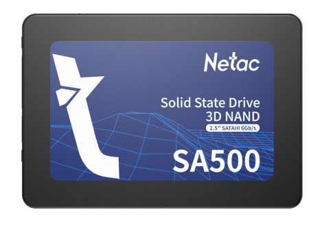 Накопитель SSD Netac NT01SA500-128-S3X NT01SA500-128-S3X