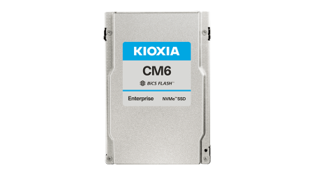 Твердотельный накопитель Kioxia KCM61RUL3T84 CM6-R Enterprise Read-intensive SSD 3,84TB, 2.5", U.3, PCIe 4Gx4, NVMe 1.4, 3D TLC, 15mm