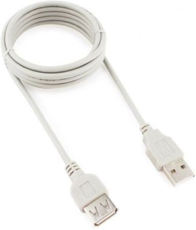 Кабель удлинитель USB 2.0 Gembird CC-USB2-AMAF-6, AM/AF, 1.8м, пакет