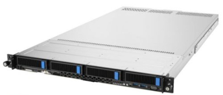 ASUS RS700-E11-RS4U, 1U, 2x LGA4677, 32xDIMM DDR5, 4x 3.5/2.5" hs SATA/SAS*/NVME, 2x M.2, Up to 3+1 PCIe slot (+-1 x OCP 3.0 ), 2x 10Gbe (X710) RJ45 port, 2x1200W, ASMB11-iKVM